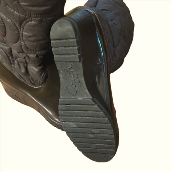 COACH CANTINA quilted boot.  - Picture 7 of 7